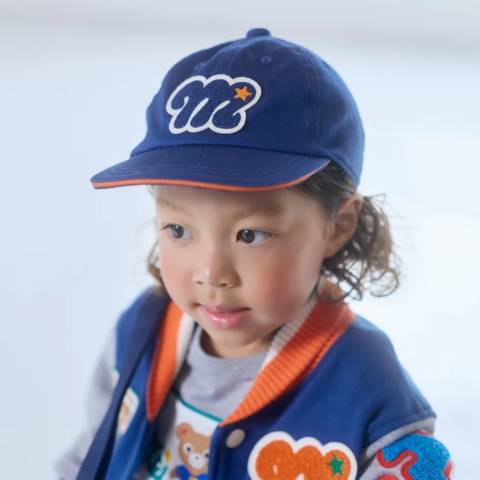 Logo & Star Cotton Twill Cap (UV Protection)