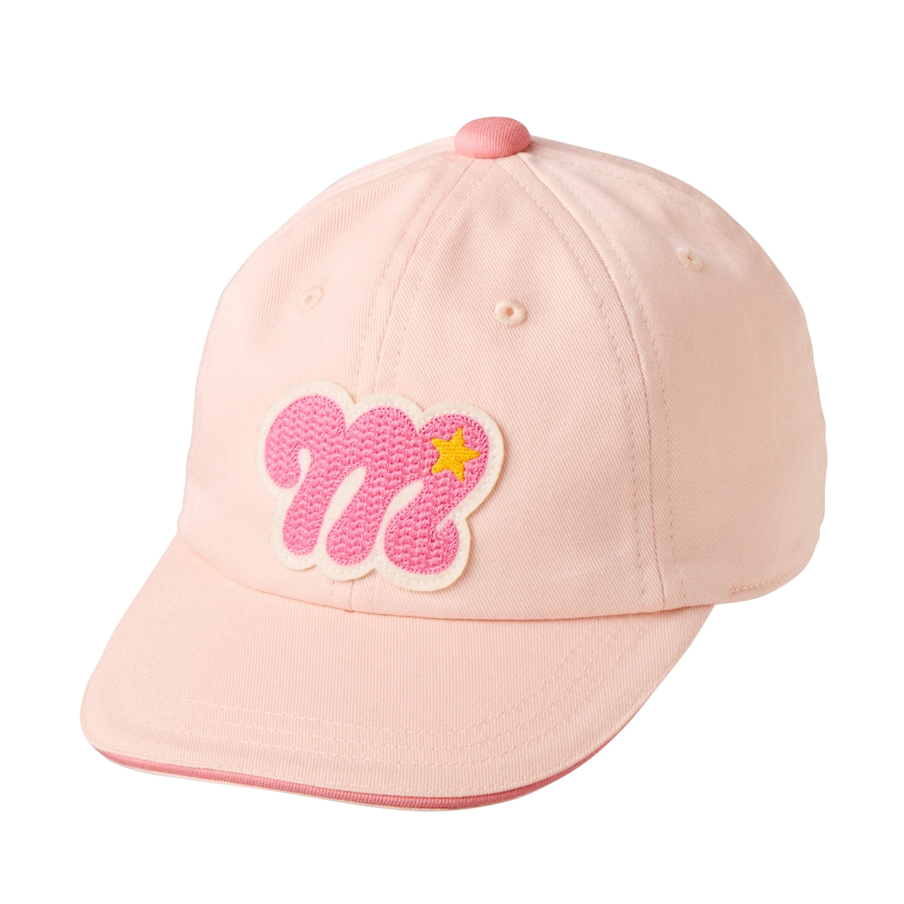 Logo & Star Cotton Twill Cap (UV Protection)