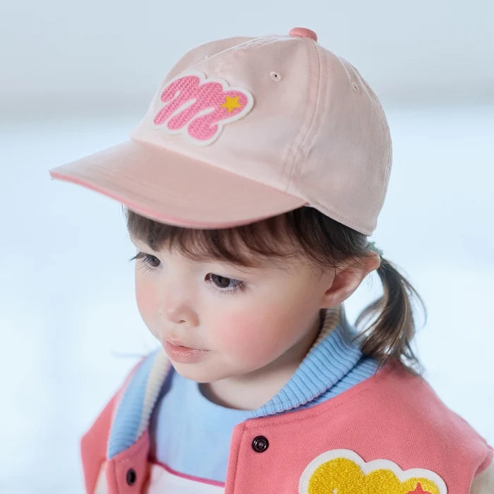 Logo & Star Cotton Twill Cap (UV Protection)