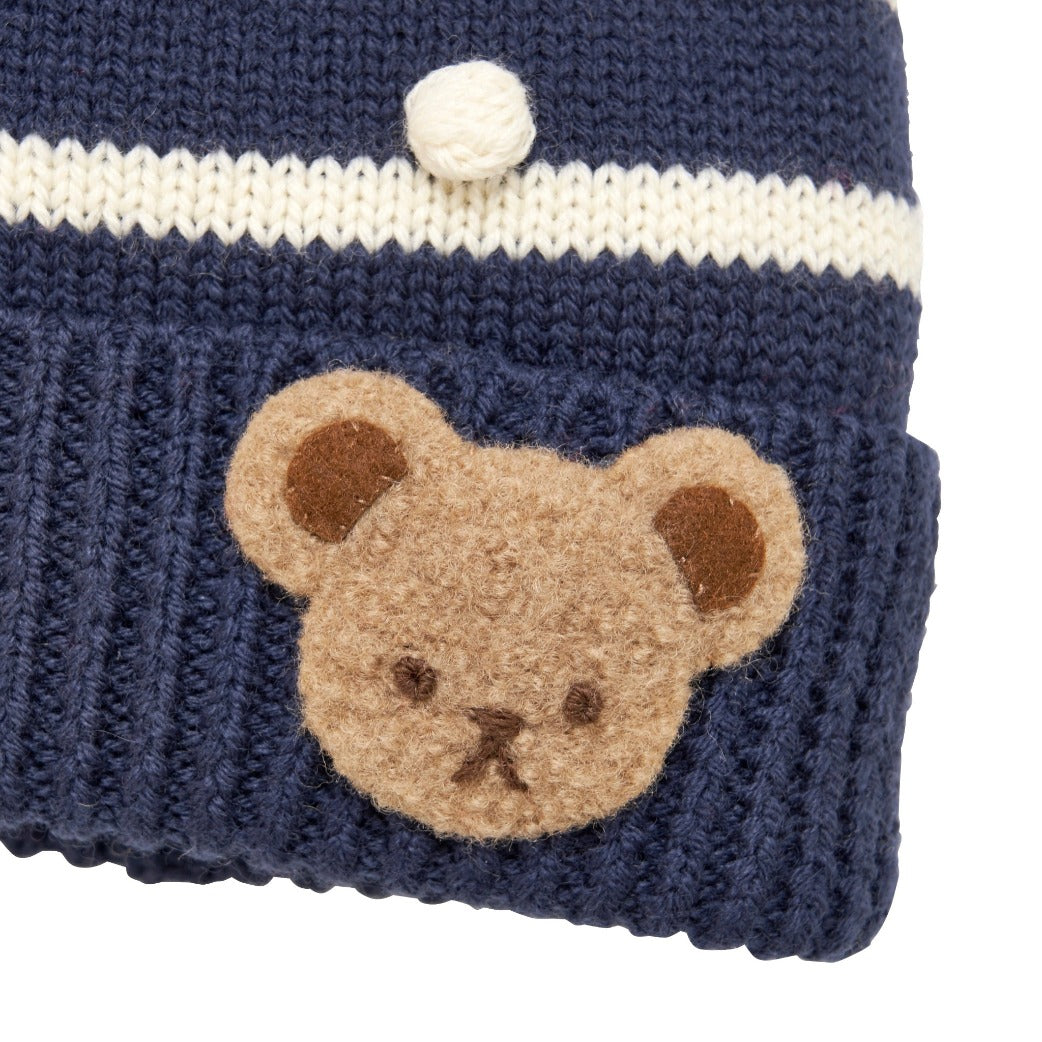 Knit Hat with Twinkling Lights