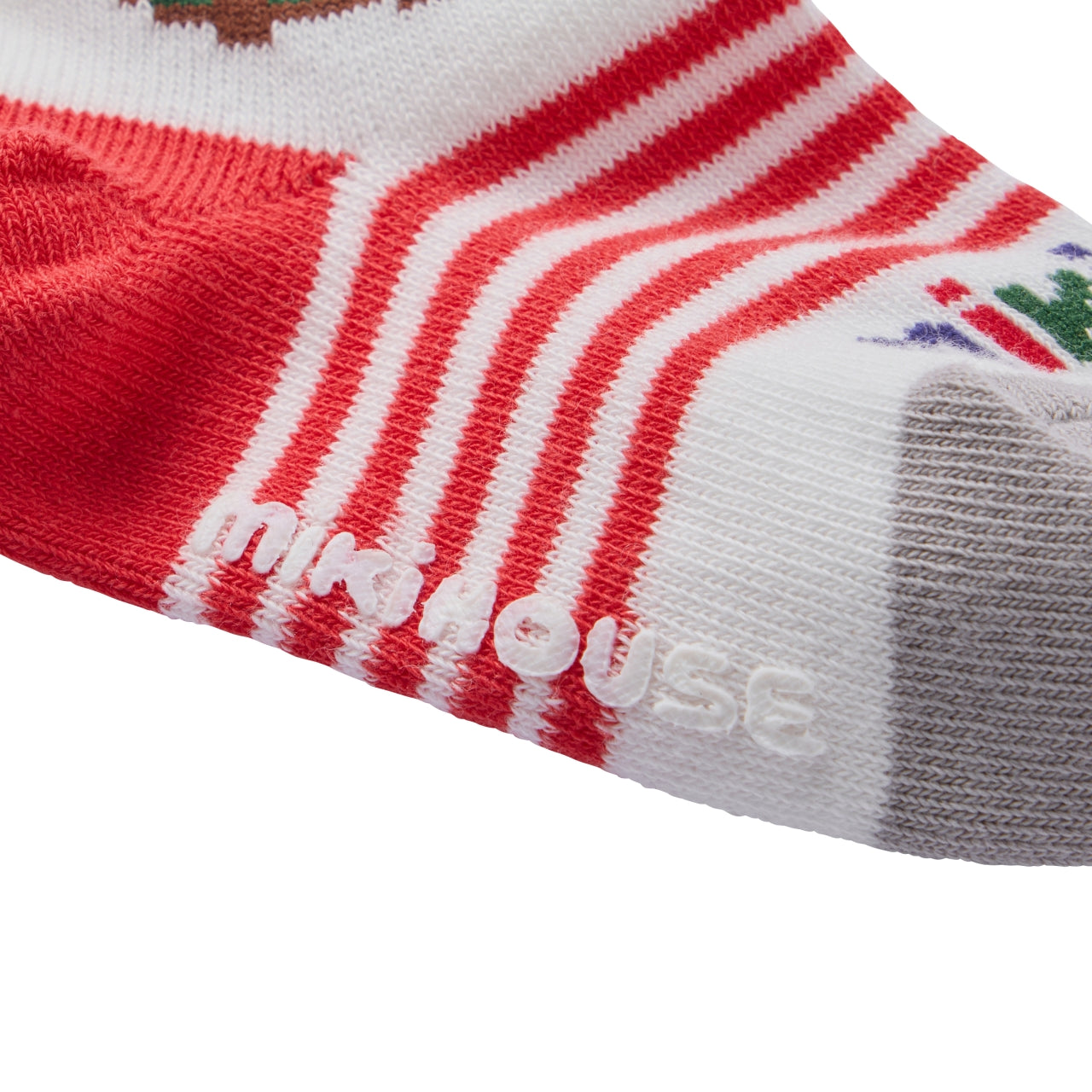 Retro Game Motif Y-Heel Socks