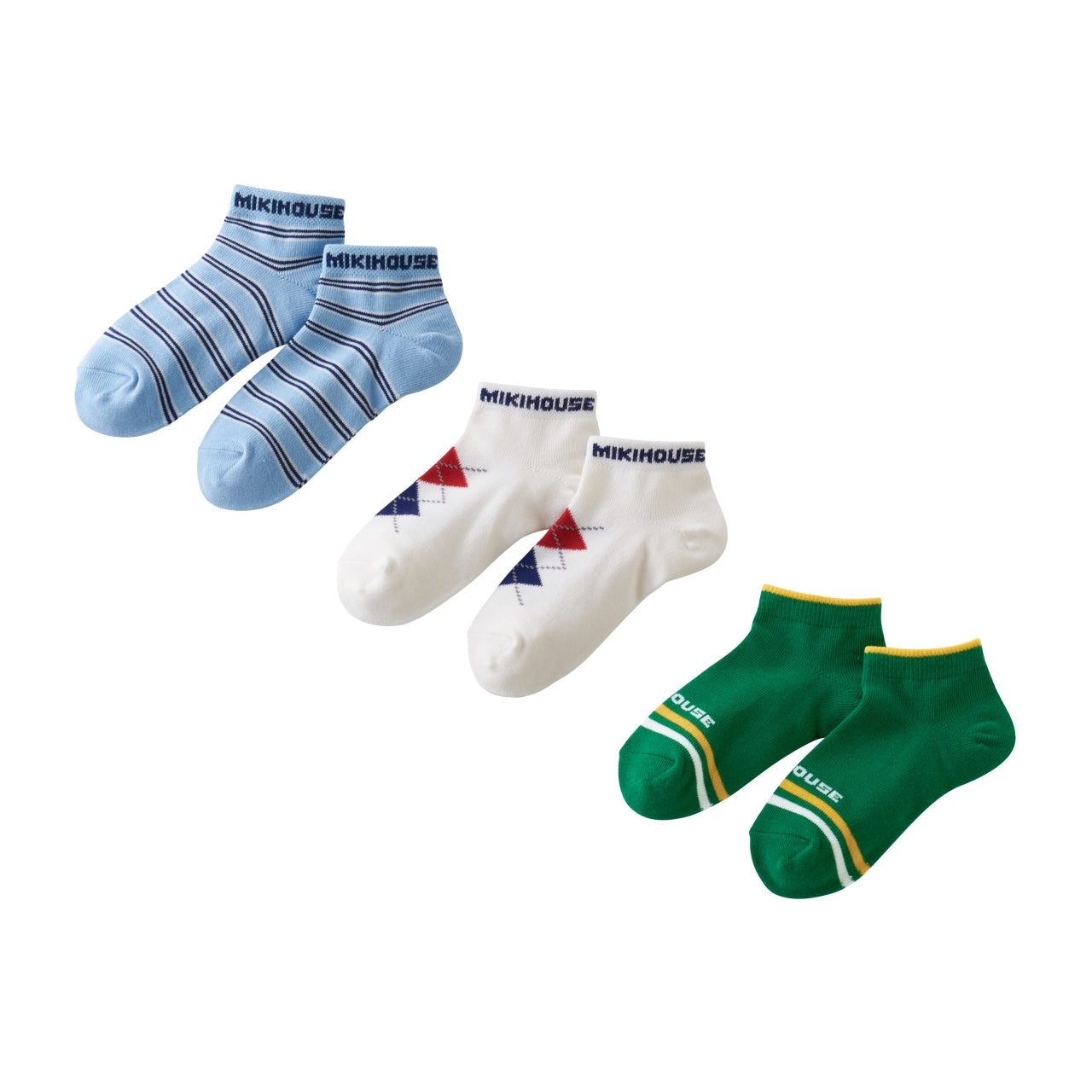 3-Pack Socks (Y-Heel Fit)