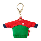 Miki House Back Logo Trainer Keychain - Red & Green