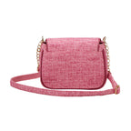 Chieco Saku Tweed Shoulder Bag