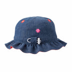 Gingham Bloom Chieco Saku Tulip Hat