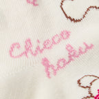 CHIECO SAKU High-Gauge Knit Socks with Chieco Motif