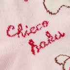 CHIECO SAKU High-Gauge Knit Socks with Chieco Motif