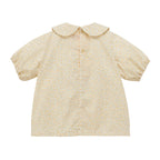 Chieco Saku "Blooming Spring" Floral Print Blouse