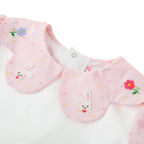 Chieco Saku Dewdrop Jewels Petal Collar Blouse