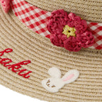 Chieco Saku Lucky Clover Straw Hat
