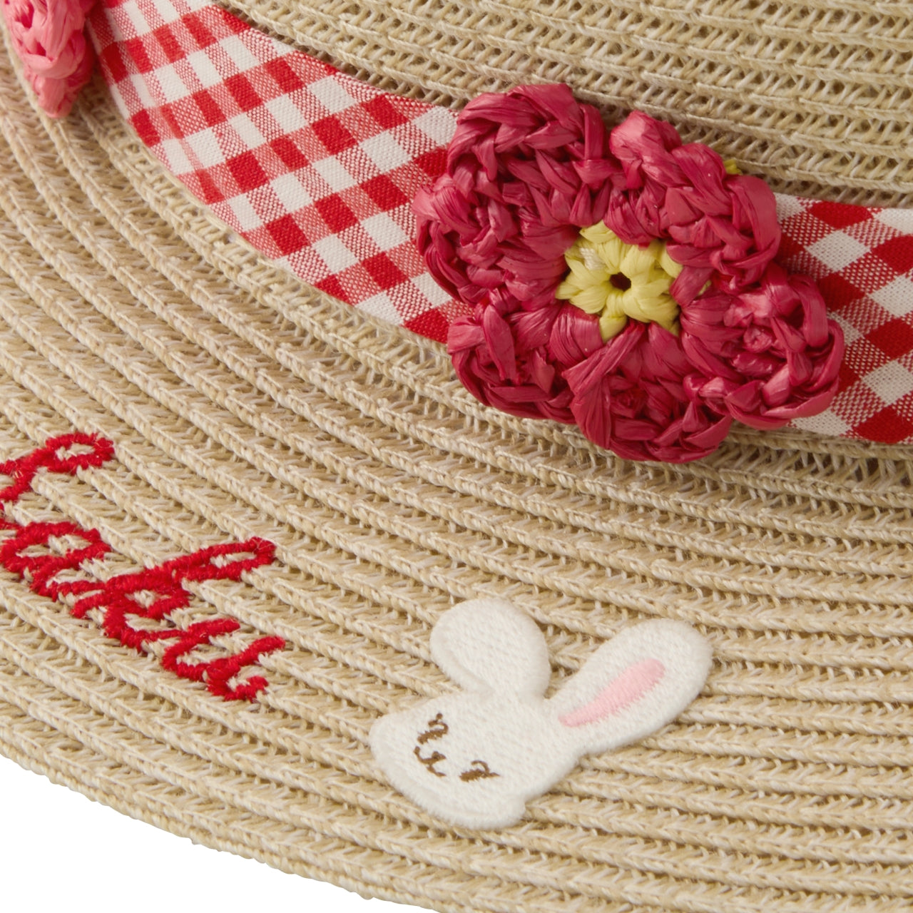 Chieco Saku Lucky Clover Straw Hat