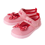 Chieco Saku Double Russell Mesh Sandals with Ribbon Accent