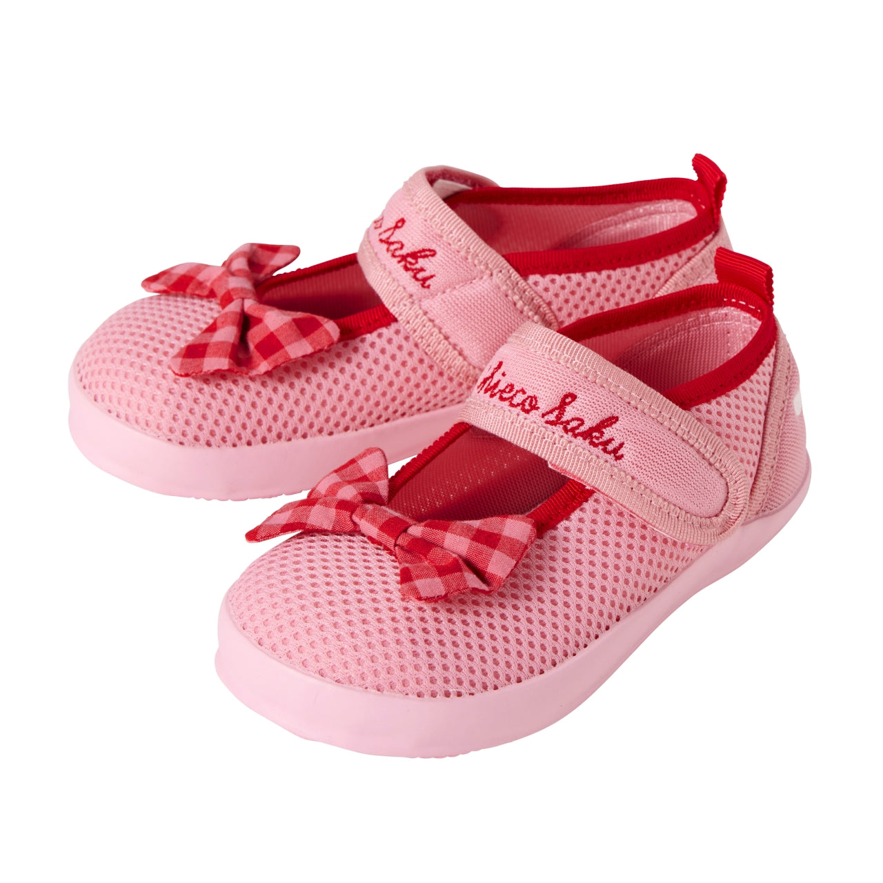 Chieco Saku Double Russell Mesh Sandals with Ribbon Accent