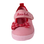 Chieco Saku Double Russell Mesh Sandals with Ribbon Accent