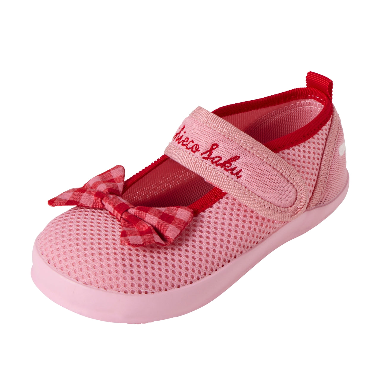 Chieco Saku Double Russell Mesh Sandals with Ribbon Accent
