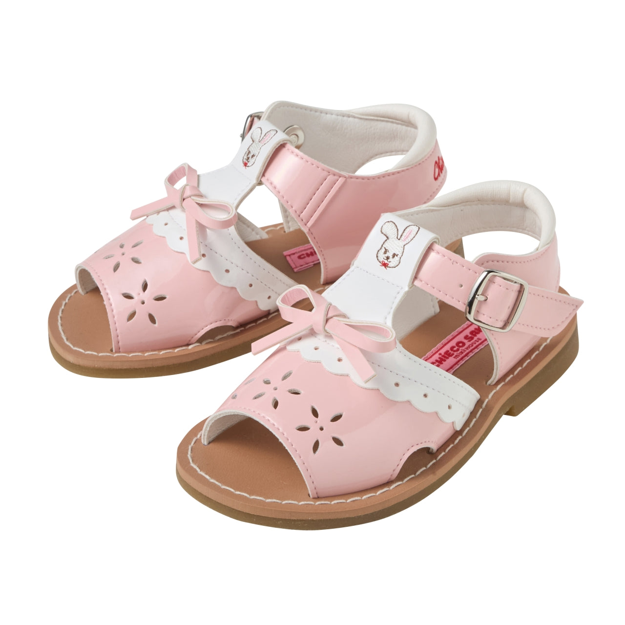 Chieco Saku Dewdrop Jewel Scallop Edge Sandals
