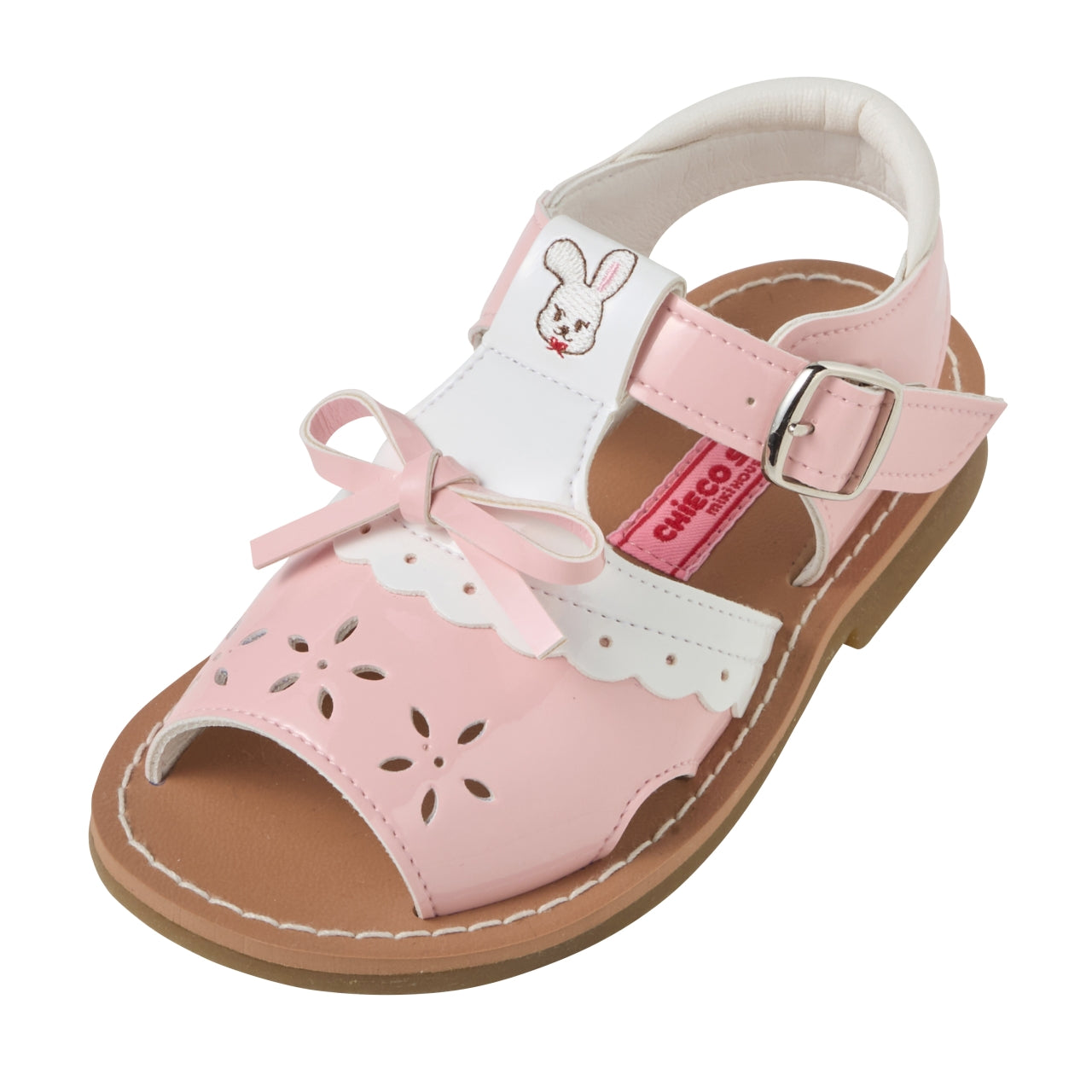 Chieco Saku Dewdrop Jewel Scallop Edge Sandals