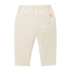 Cosy Retro Corduroy Trousers with Apple Appliques