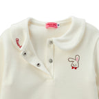 Chieco Saku Embroidered Collared Wool-Blend Jumper