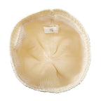 Chieco Saku Pom-Pom Floral Knitted Hat