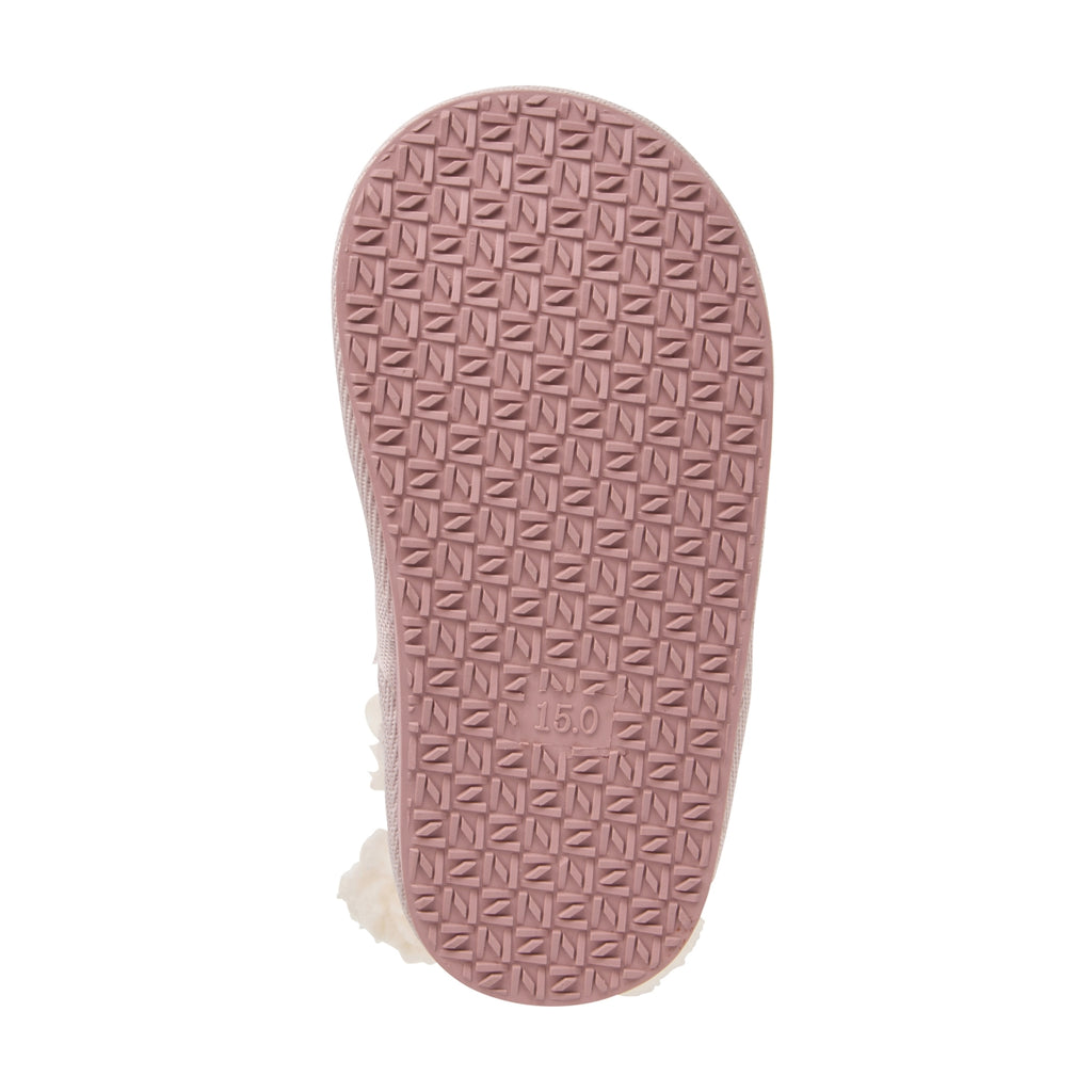 Flower Quilted Mouton Boots