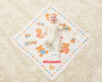 Cotton Gauze Baby Bath Towel with Height Monitor