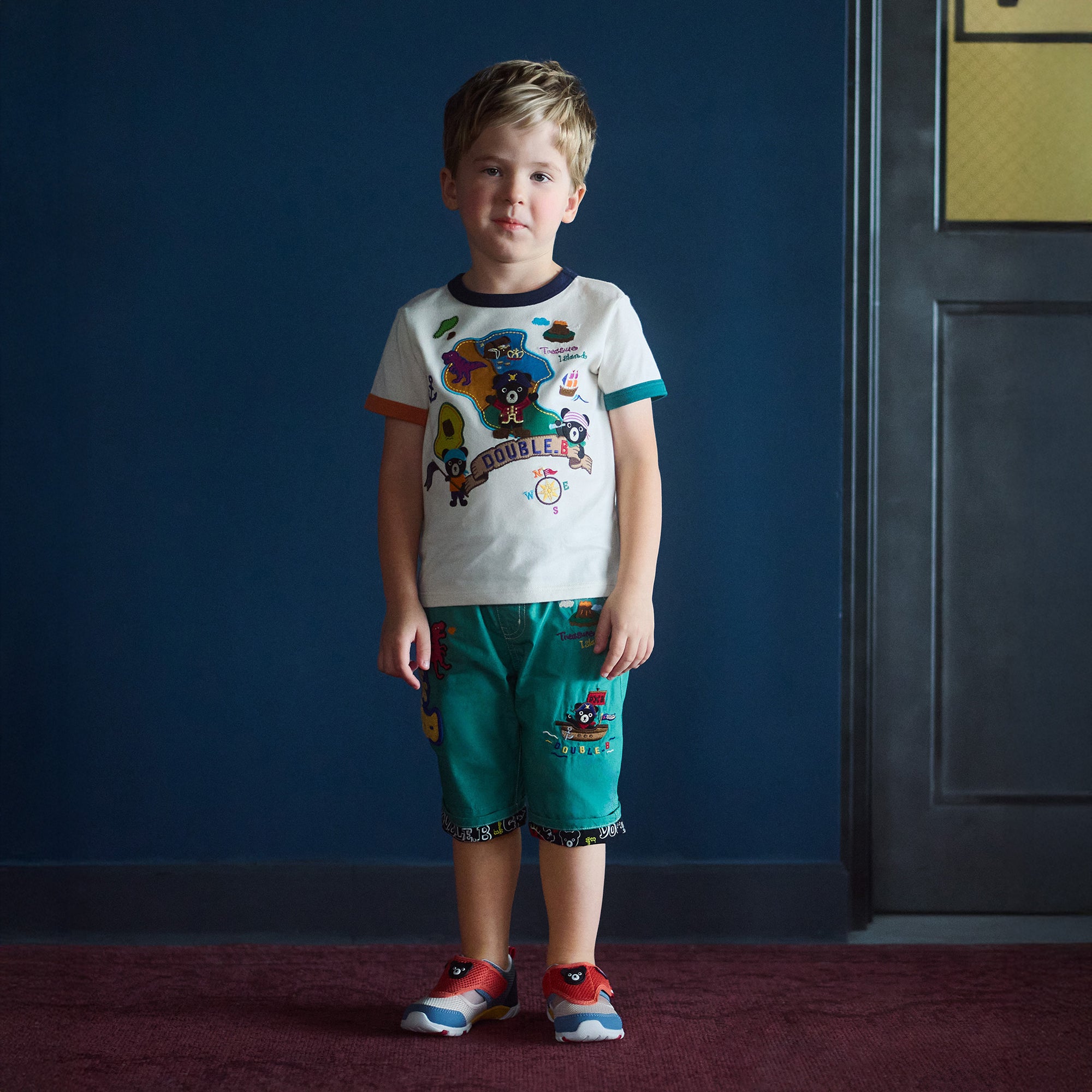 Double_B "Dino-Pirate" Shorts