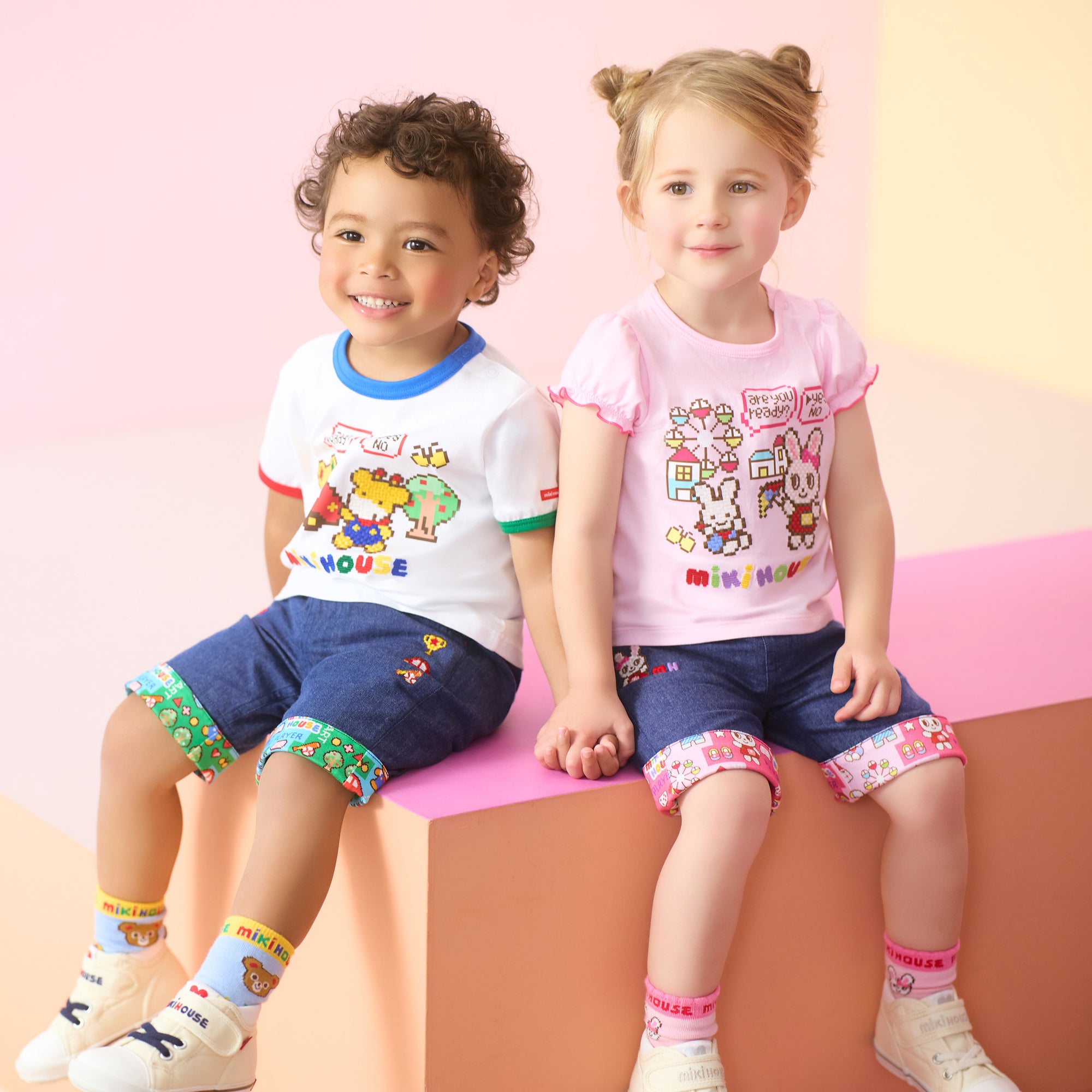 Usako Retro Game Style Short-Sleeve Tee