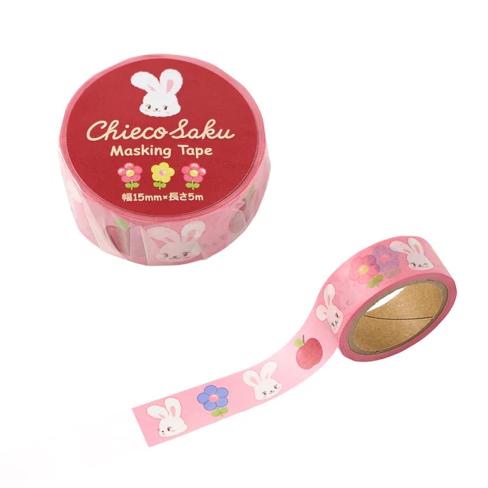 Chieco Saku Decorative Masking Tape (Pink)