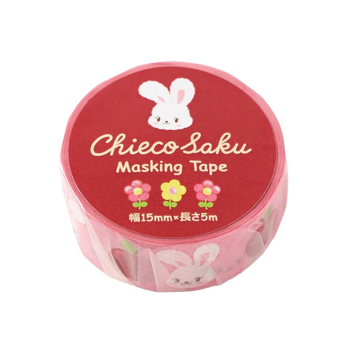 Chieco Saku Decorative Masking Tape (Pink)