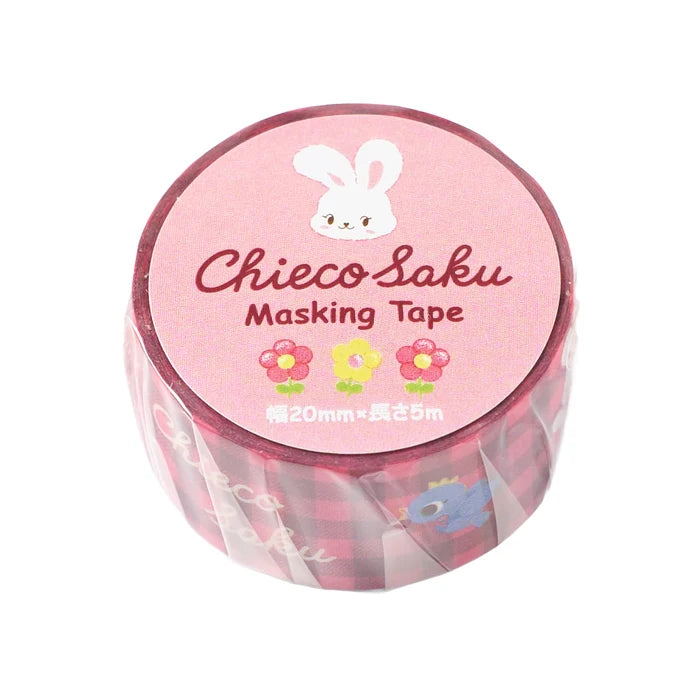 Chieco Saku Decorative Masking Tape (Red)