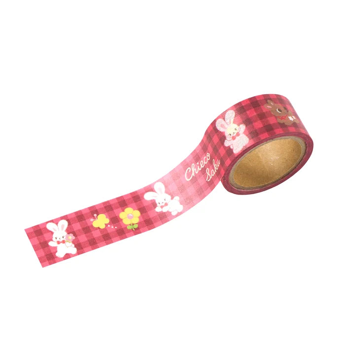 Chieco Saku Decorative Masking Tape (Red)