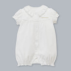West Indian Sea Island Cotton Frill Collar Onesie (Gold Label series)