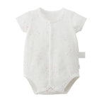 Pureveil Short Sleeve Front Opening Mesh Bodysuit