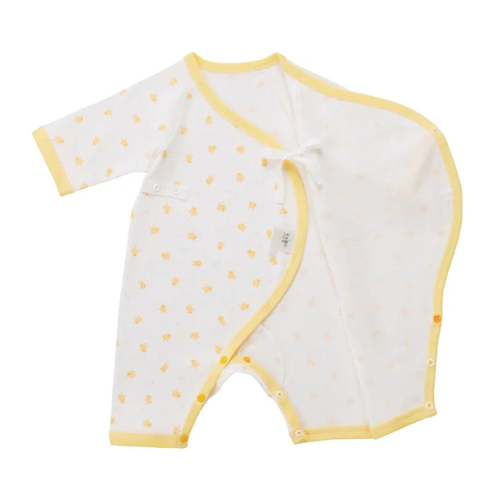 PUREVEIL All-Over Print Ribbed Baby Romper Vest