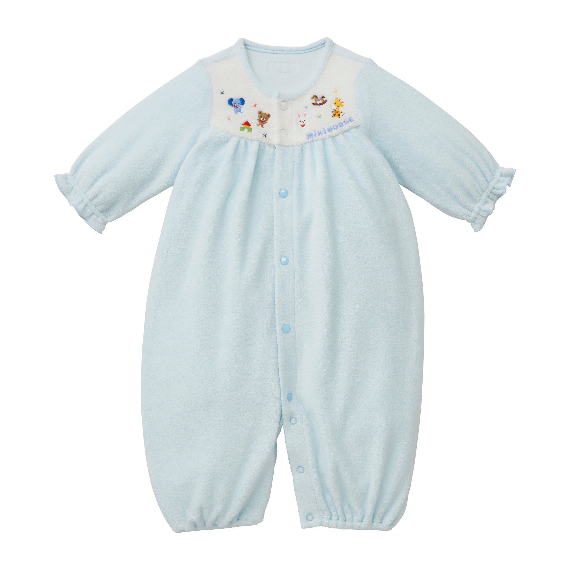 Friendly Animals Pile Two-Way Coveralls