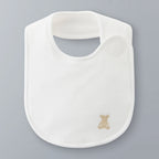 Sea Island Cotton Knit-Gauze Baby Bib
