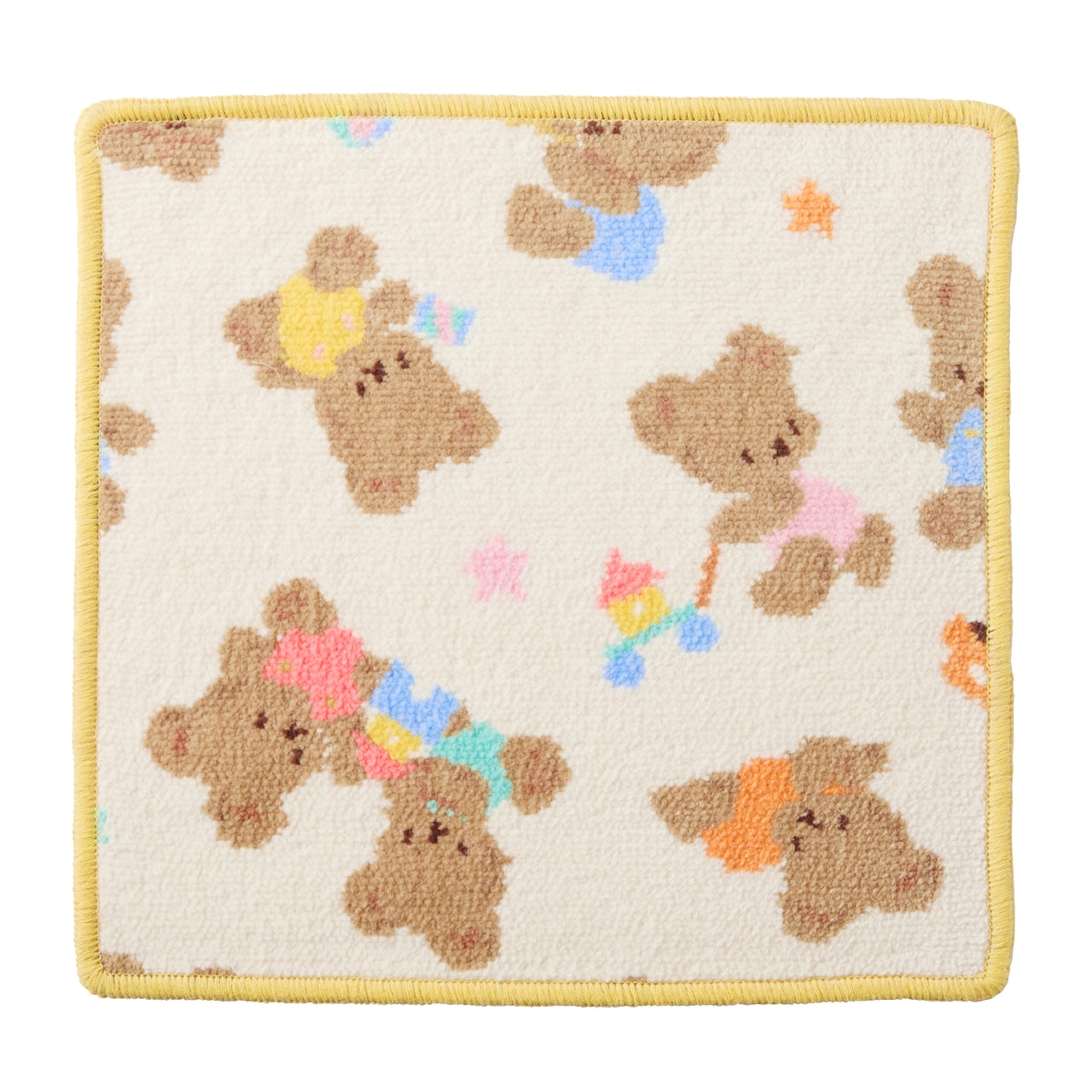 MIKI HOUSE Bear Chenille Hand Towel