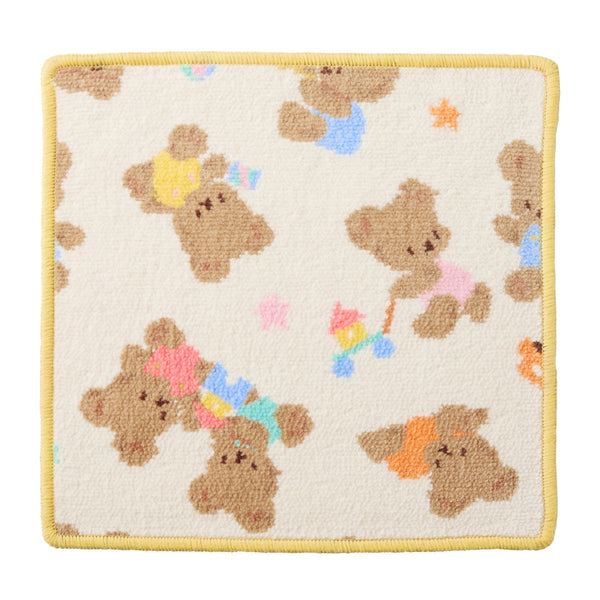 MIKI HOUSE Bear Chenille Hand Towel
