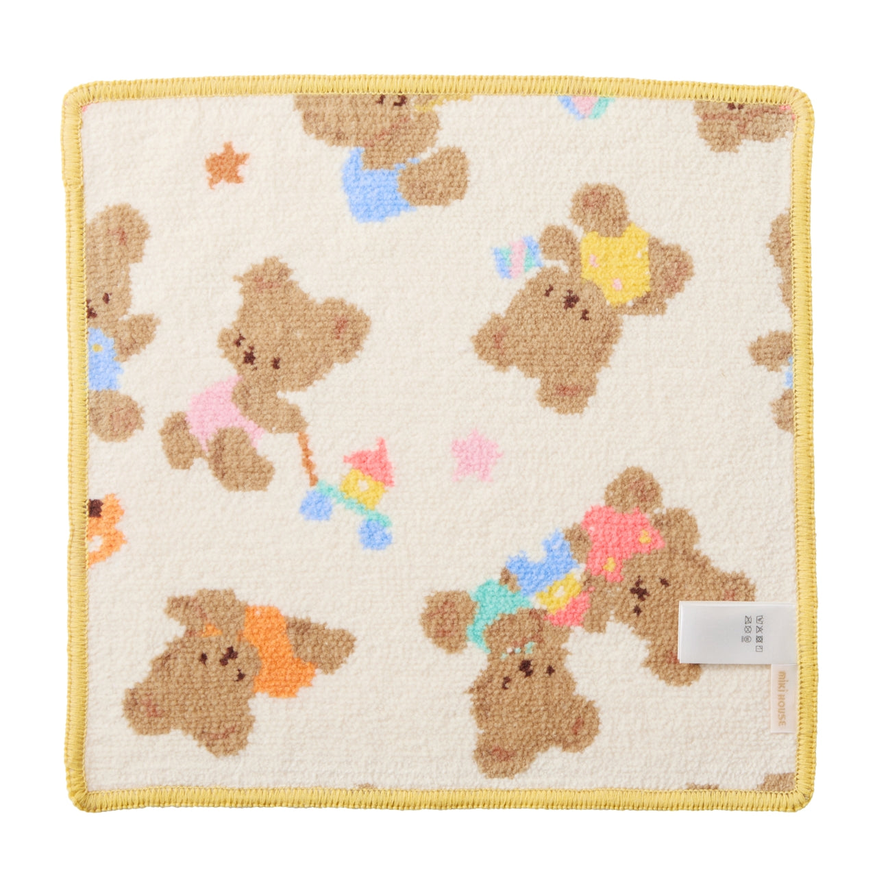MIKI HOUSE Bear Chenille Hand Towel