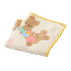 MIKI HOUSE Bear Chenille Hand Towel