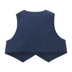 Tuxedo-Style Coverall Set