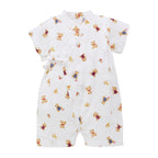 MIKI HOUSE Bear Collection Double Gauze Jinbei All