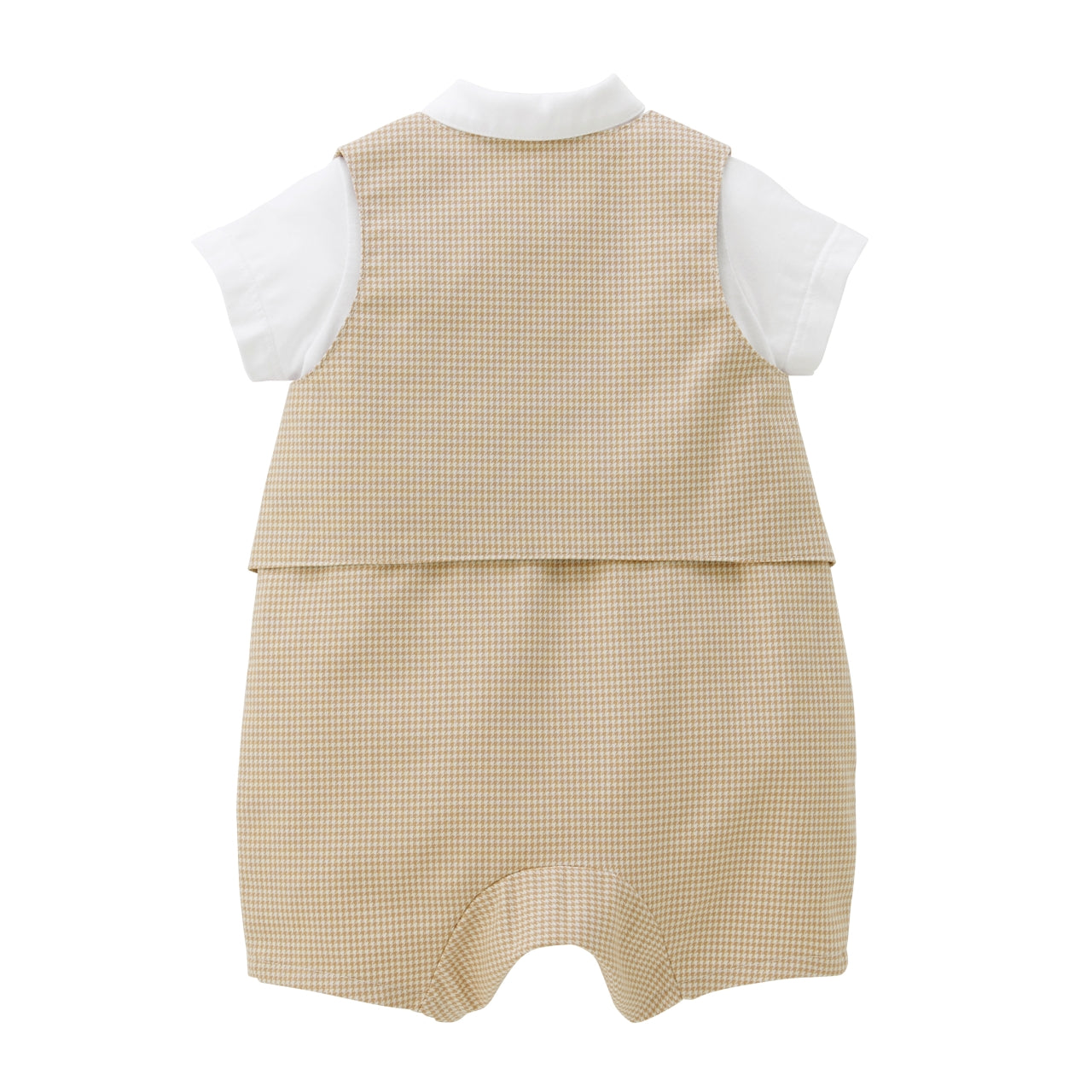 Tuxedo-Style Baby Formal Shortie Set