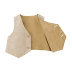 Tuxedo-Style Baby Formal Shortie Set