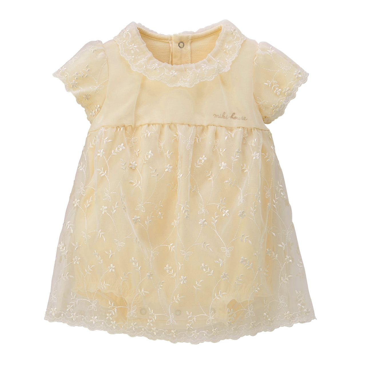 Organza Lace Dress-Style Baby Formal Shortie