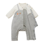 Animal Embroidery Layered-Style Coverall