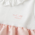 Baby Girls’ Embroidered Lace Occasion All-in-One