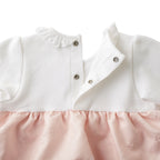 Baby Girls’ Embroidered Lace Occasion All-in-One