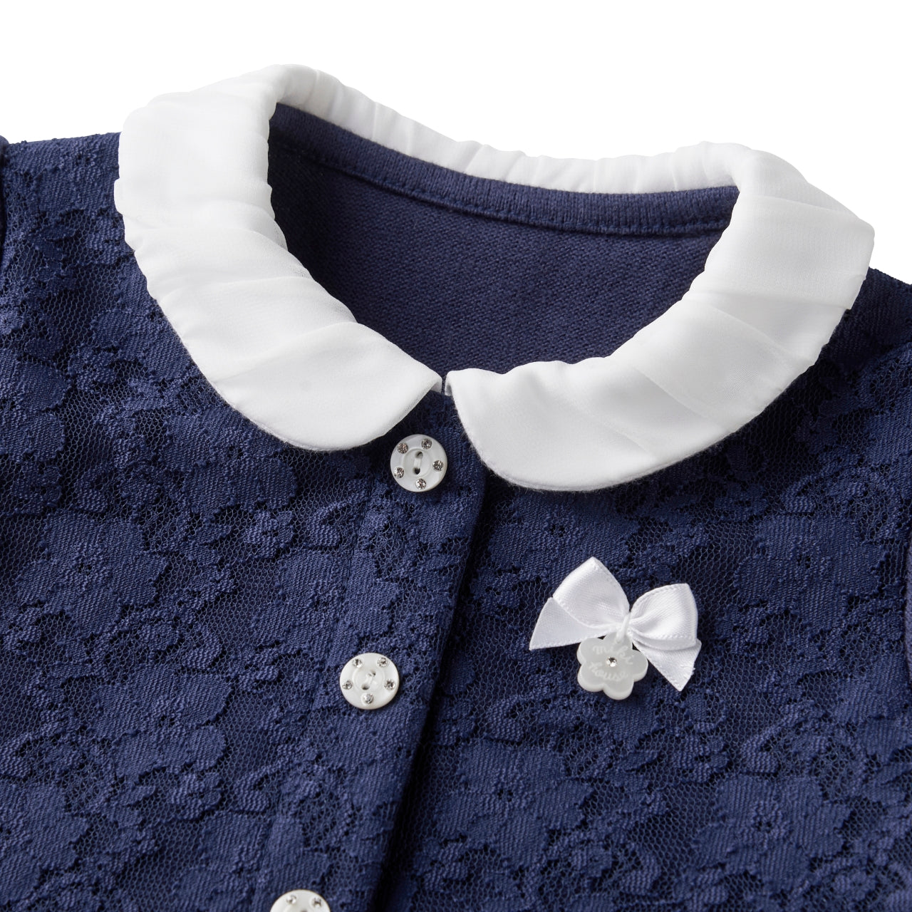 Lace and Tulle Baby Formal Coverall